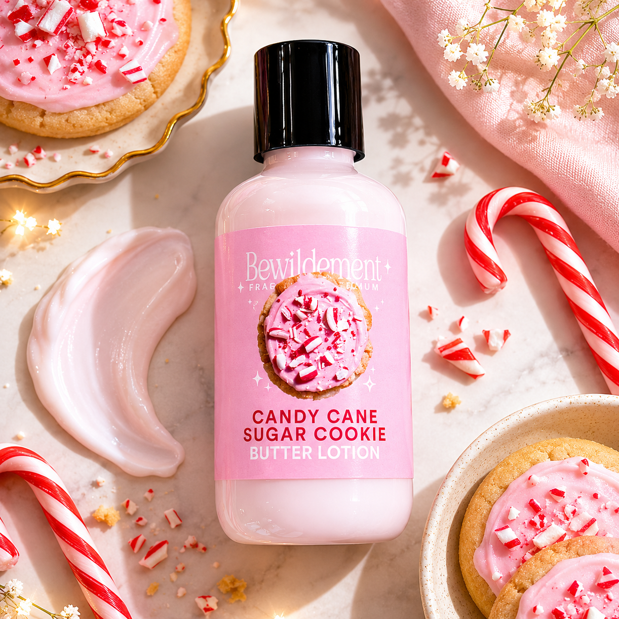 Candy Cane Sugar Cookie Body Lotion