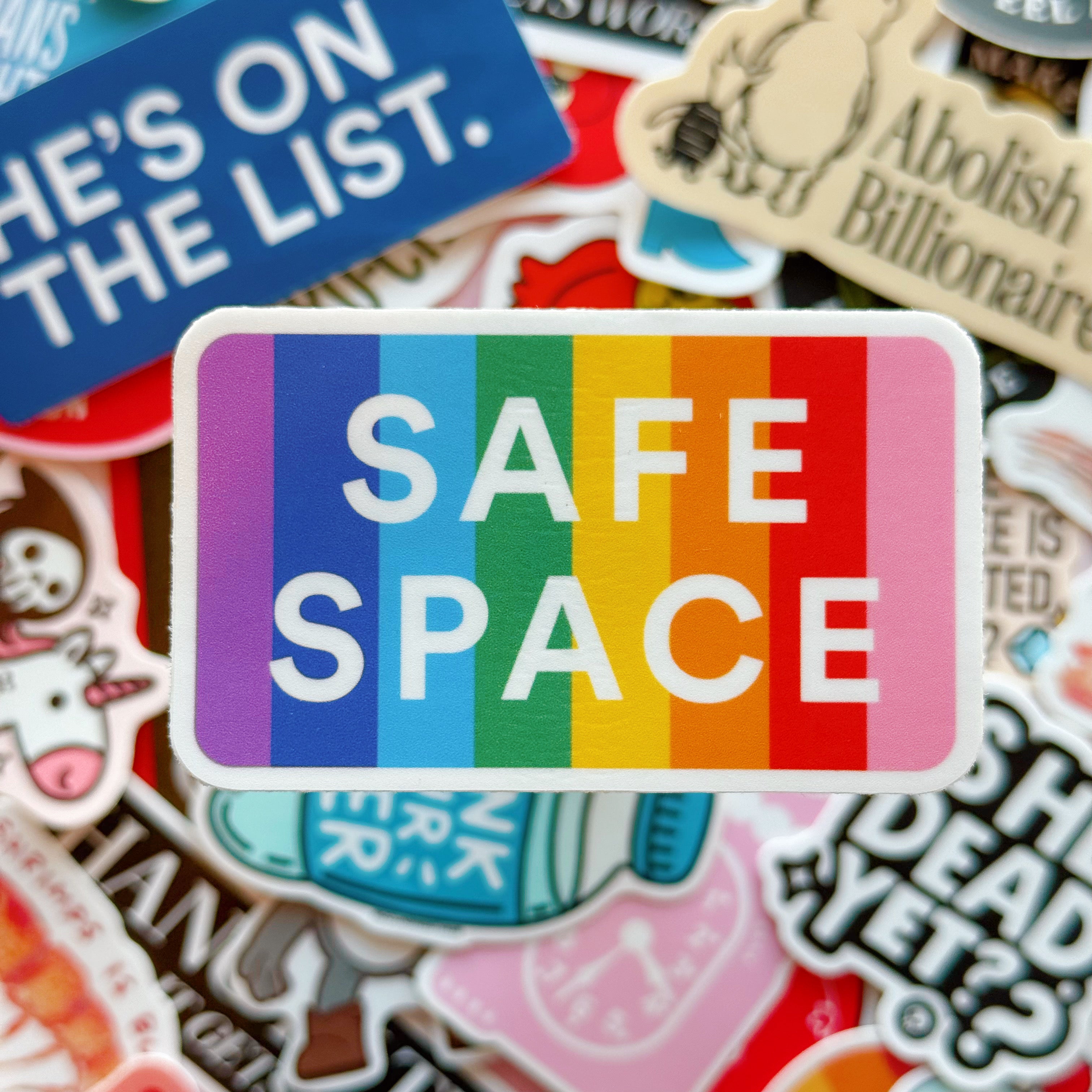 Safe Space Vinyl Sticker