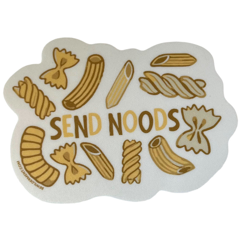 Send Noods Vinyl Sticker