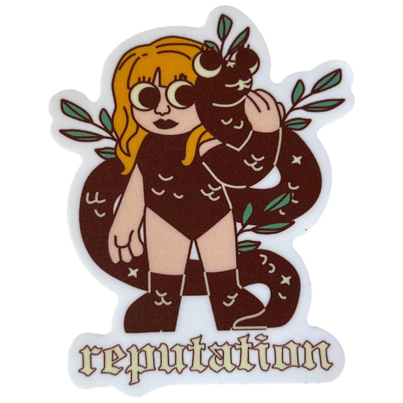 Reputation Vinyl Sticker