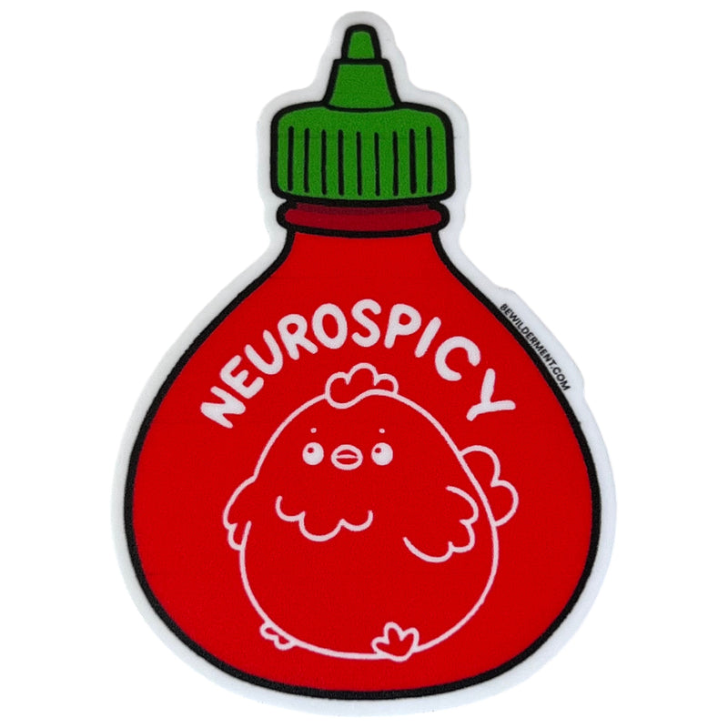 Neurospicy Vinyl Sticker