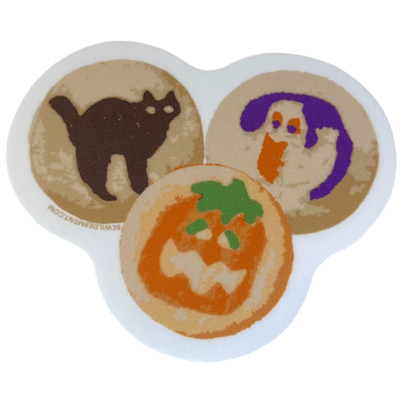 Halloween Cookies Vinyl Sticker