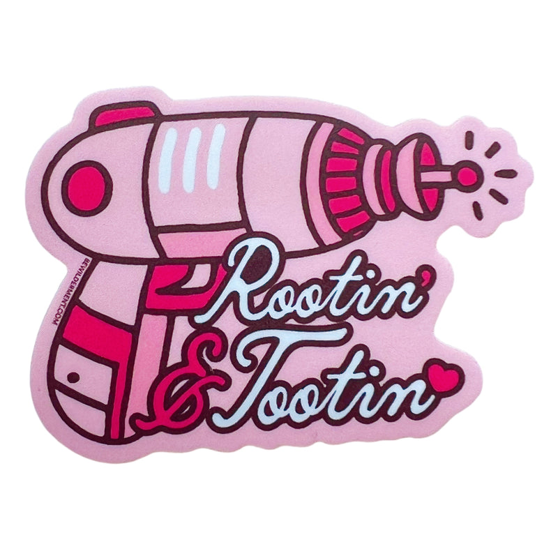 Rootin Tootin Raygun Vinyl Sticker