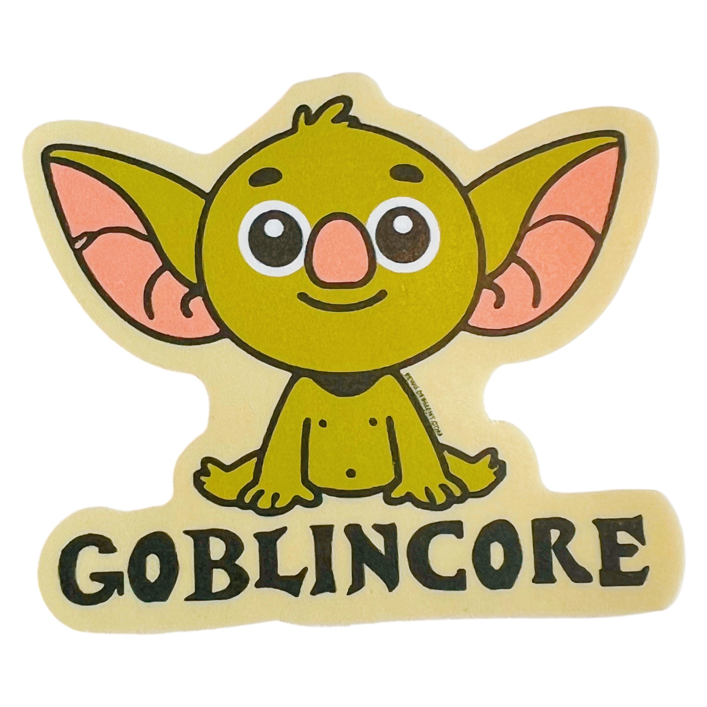 Goblincore Vinyl Sticker