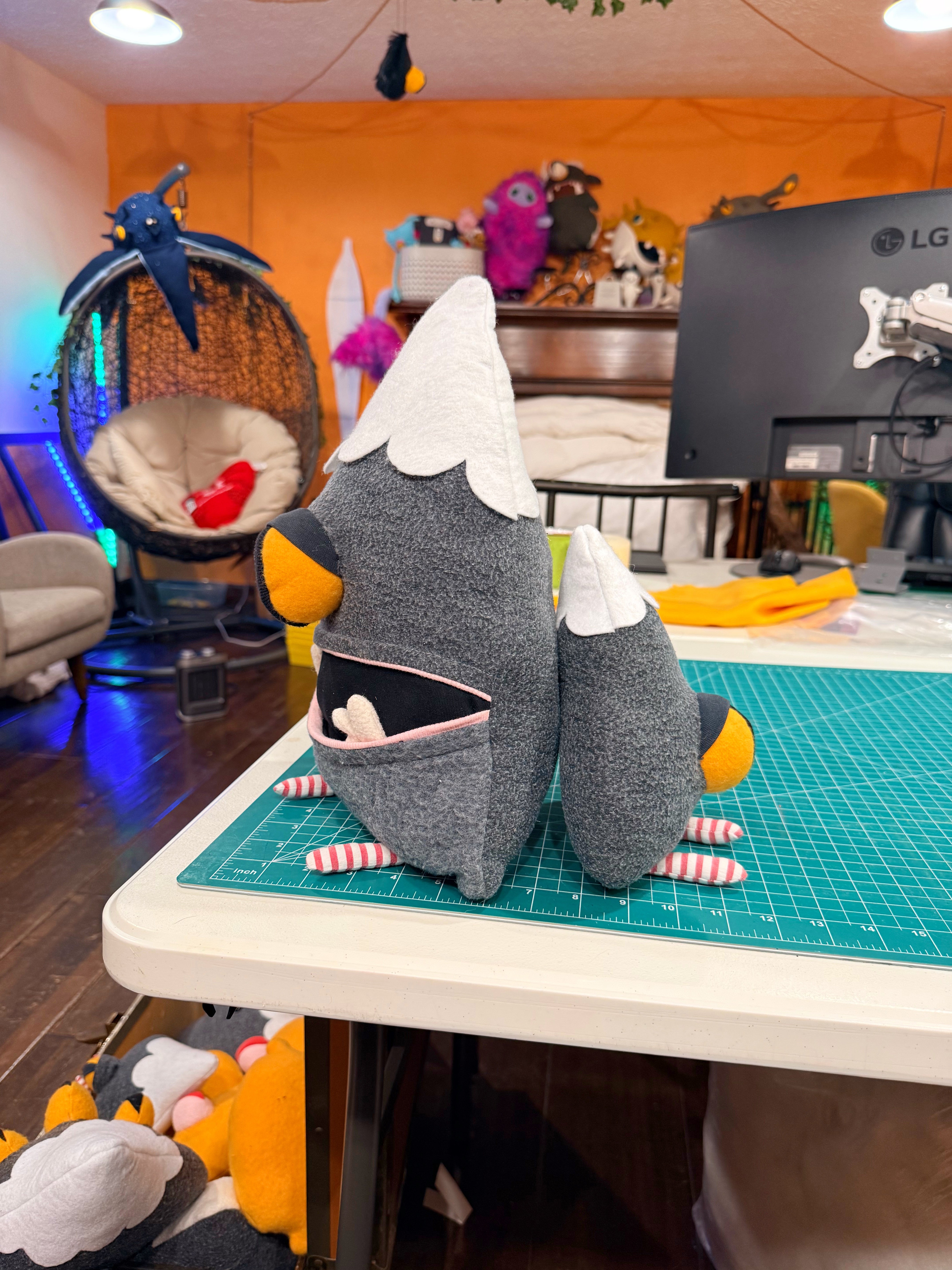 Mountling King - Thriftkins Plushie (OOAK)