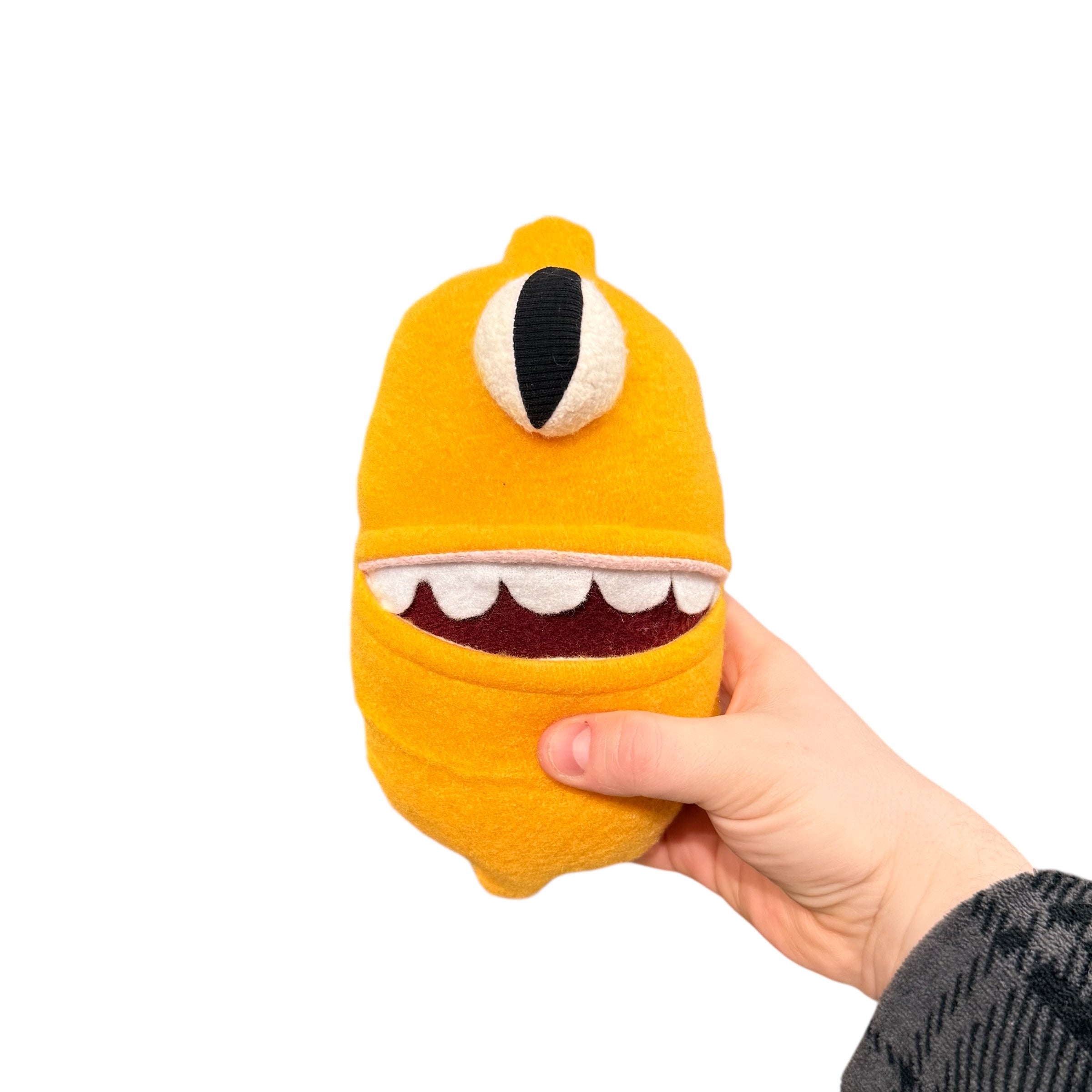 Lemling Pocket Mouth - Thriftkins Plushie (OOAK)