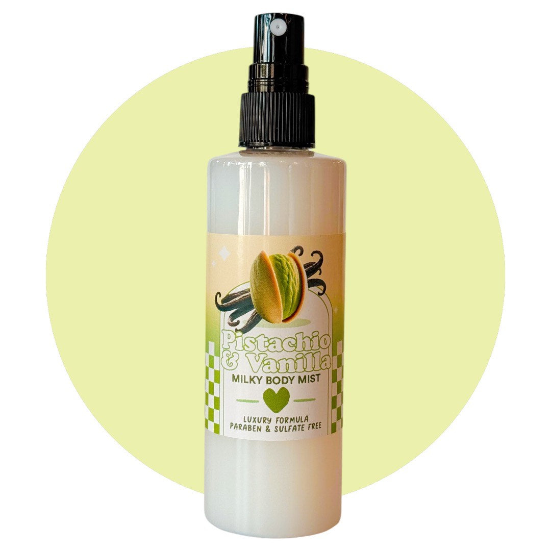 Pistachio & Vanilla | Milky Body Mist