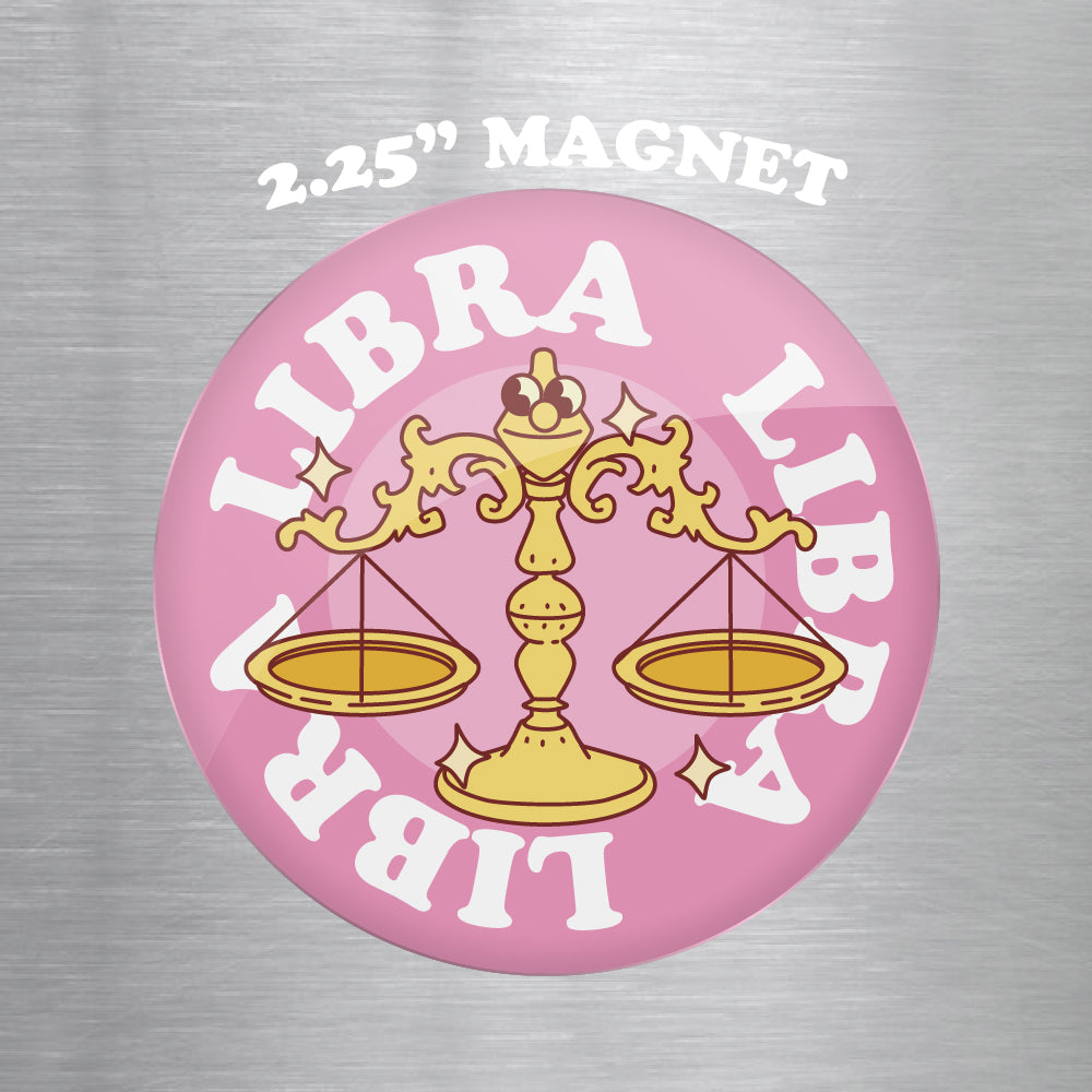 Libra Astrology 2.25" Magnet