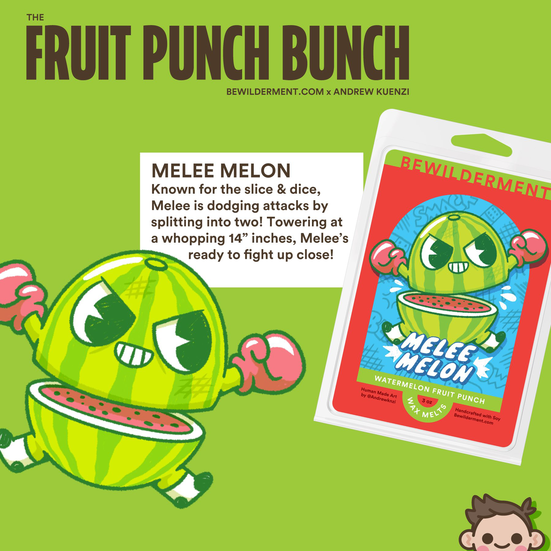 Melee Melon Wax Melts