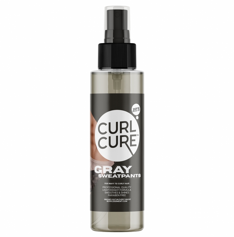 Gray Sweatpants - Curl Cure Detangler