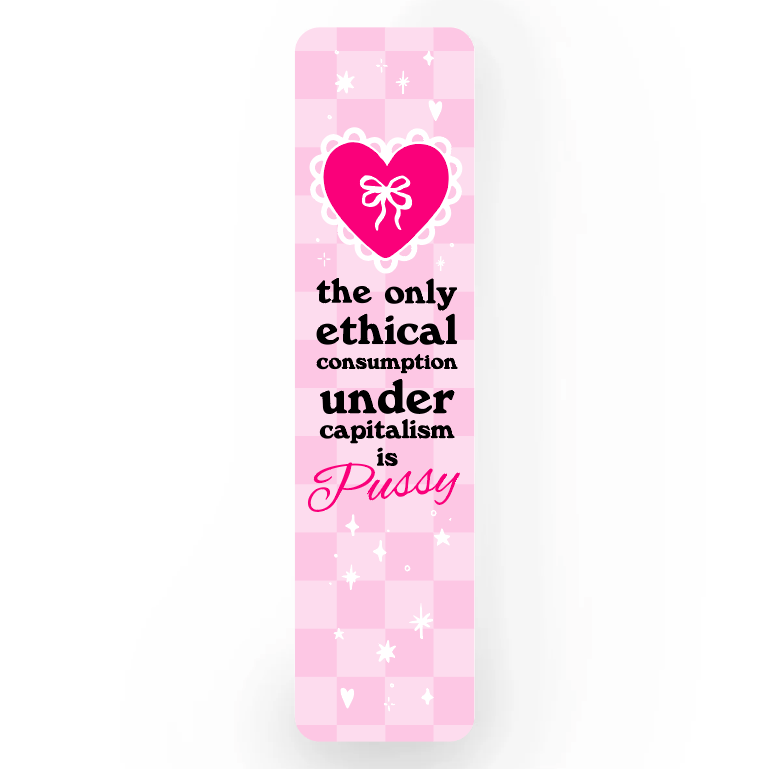 Ethical Consumption Bookmark