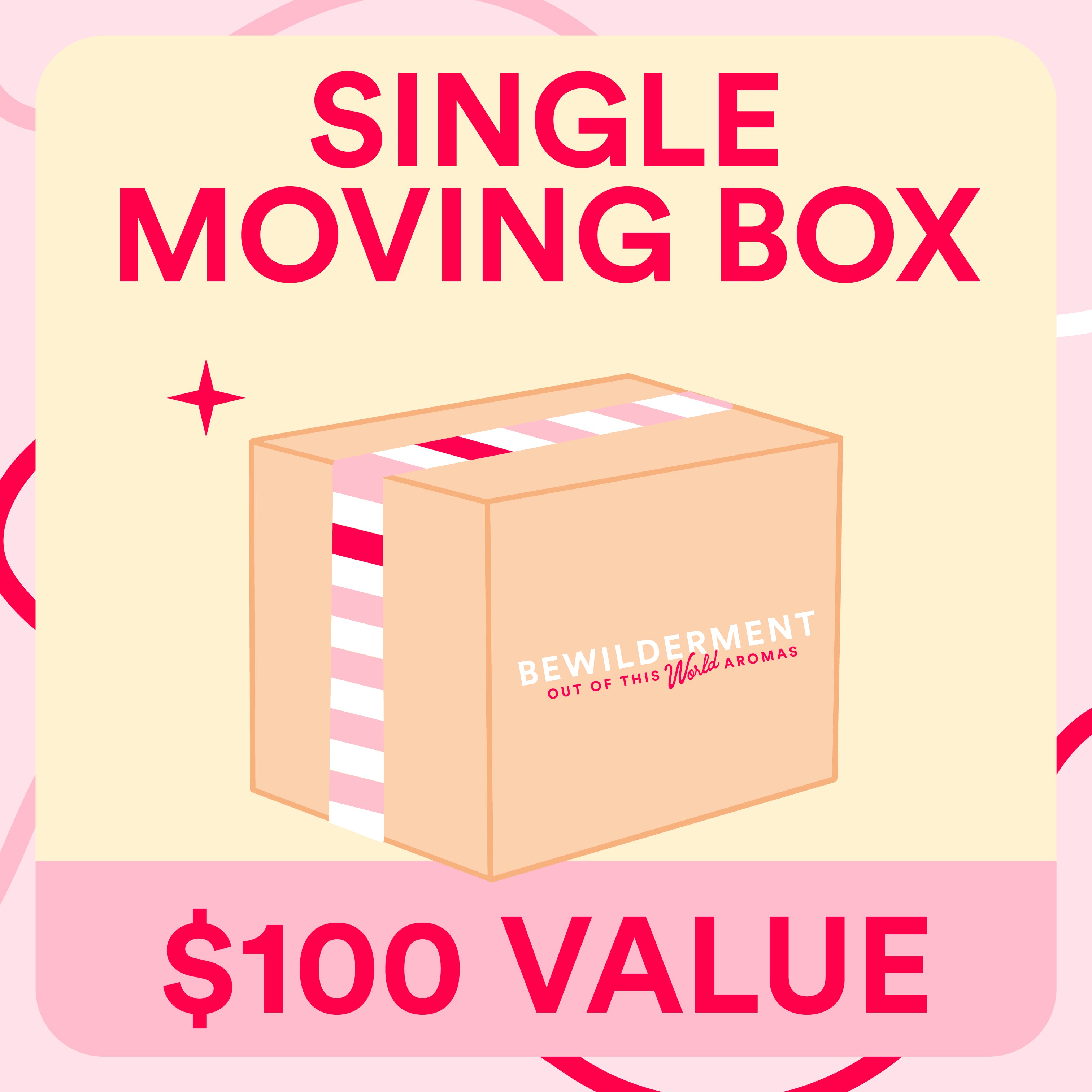 Single Moving Box - $100 Value