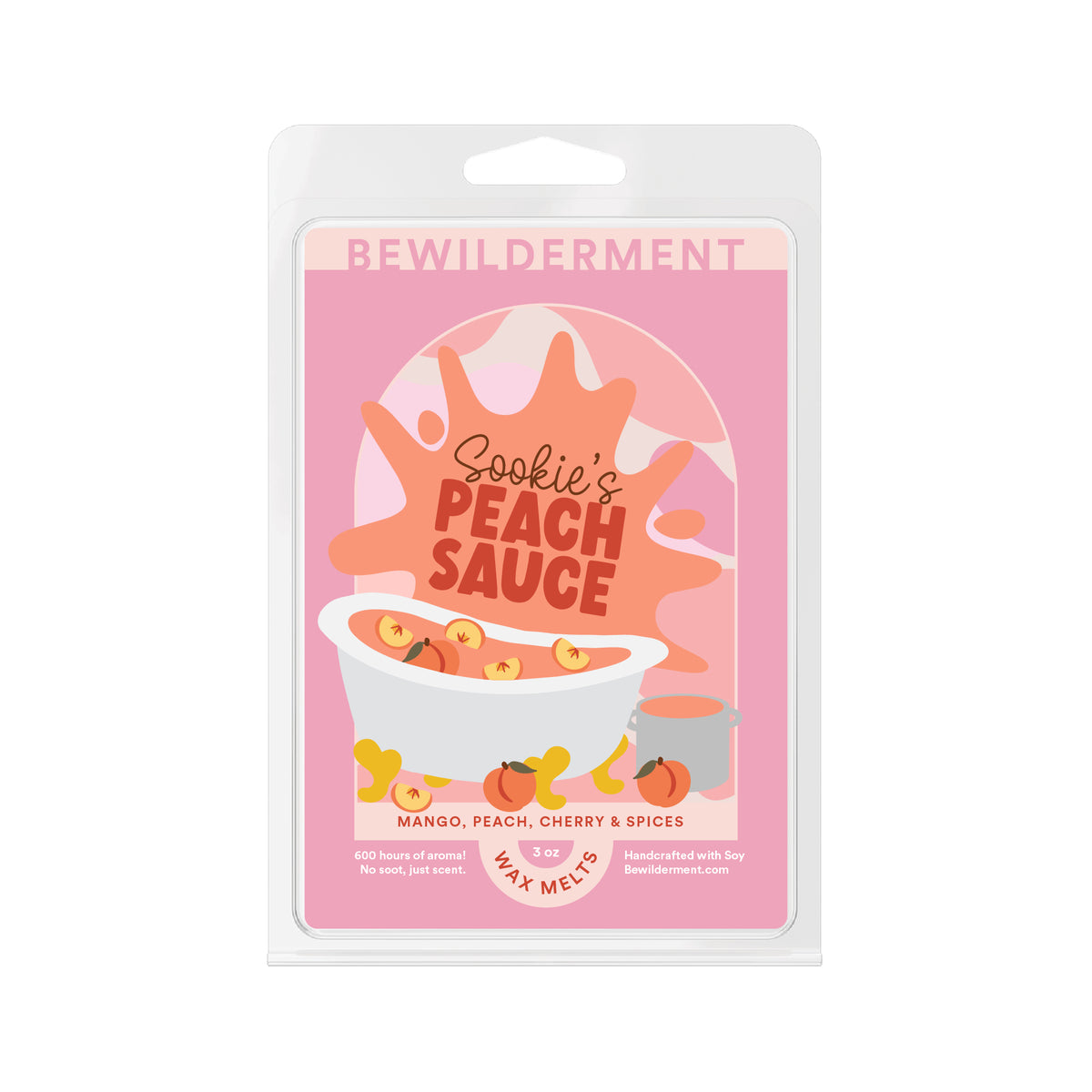 Sookie's Peach Sauce Wax Melts