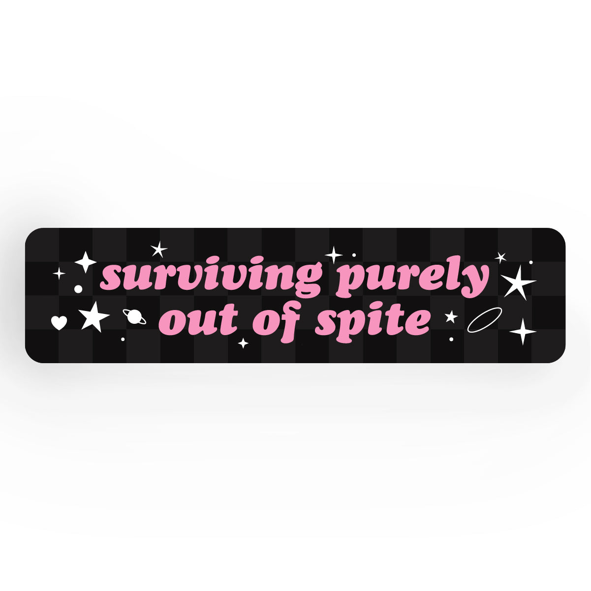 Surviving Purely Out of Spite Bookmark