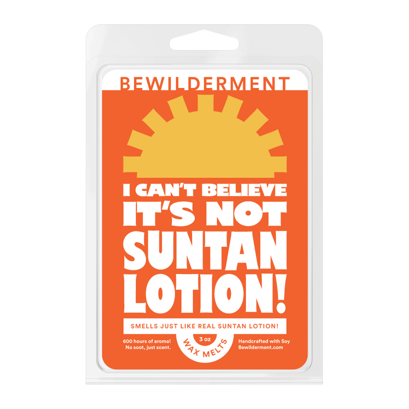 Suntan Lotion Wax Melts