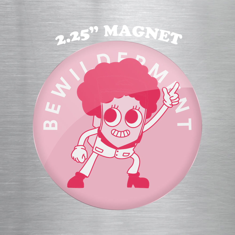 Dancing Wilder 2.25" Magnet