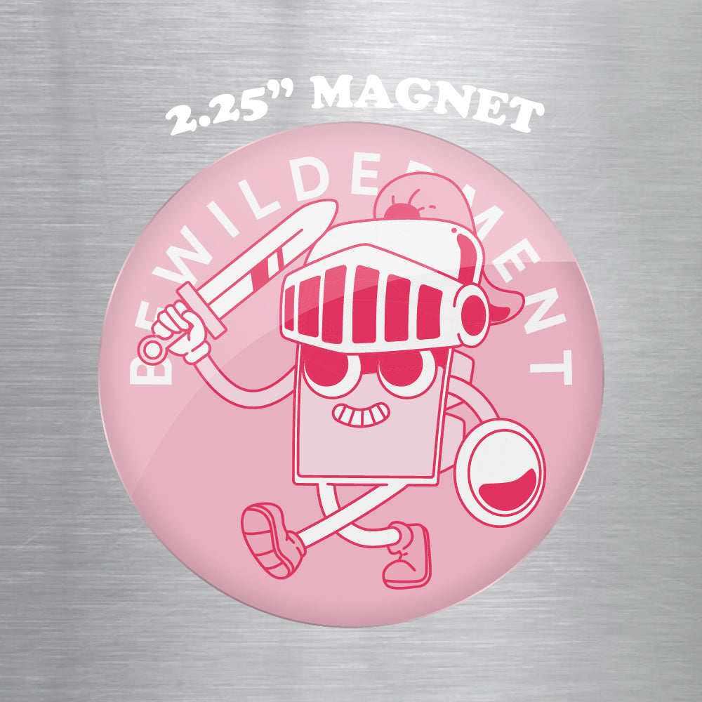 Knight Wilder 2.25" Magnet