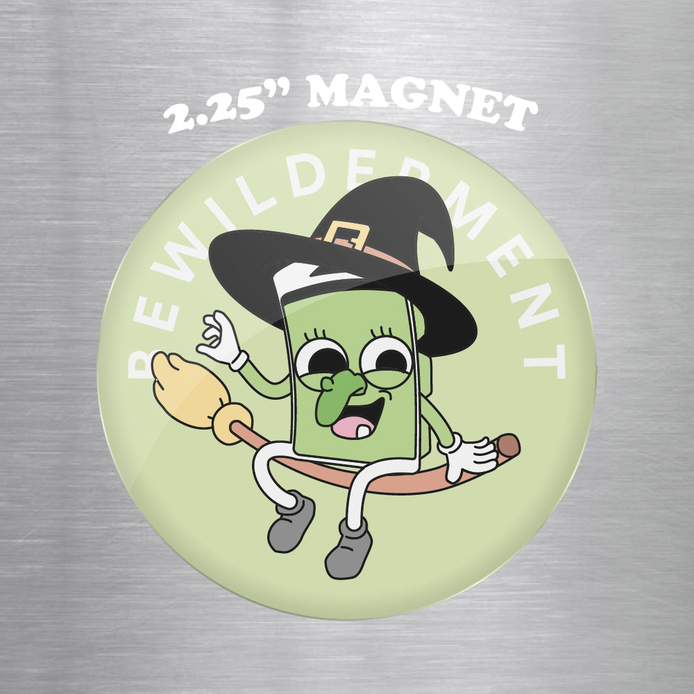 Witch Wilder 2.25" Magnet