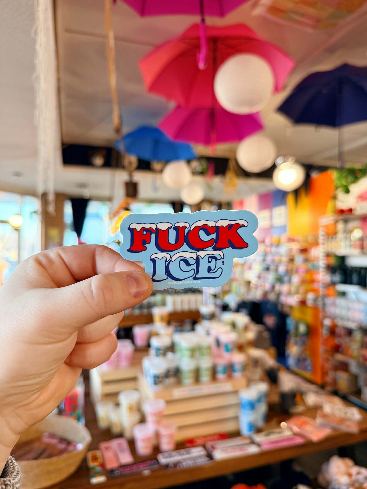 Fuck ICE Vinyl Sticker