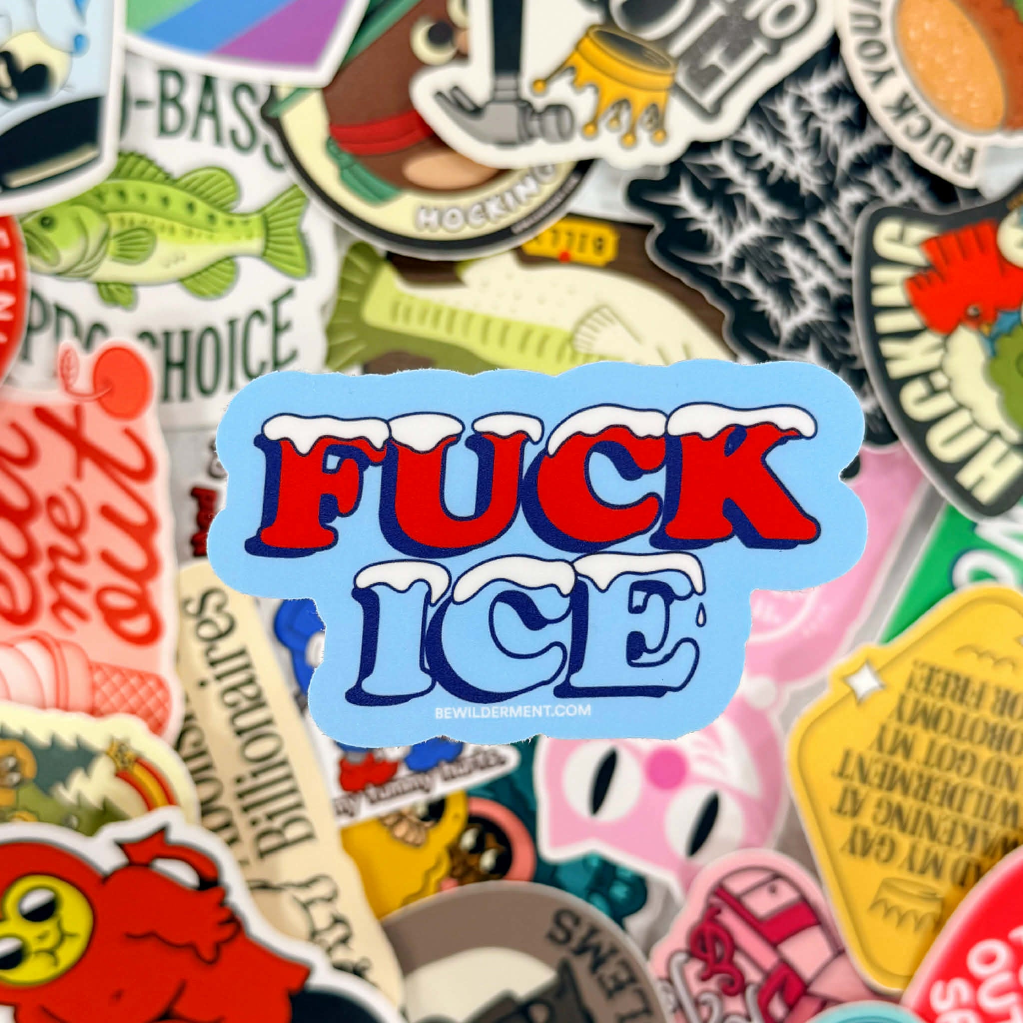 Fuck ICE Vinyl Sticker