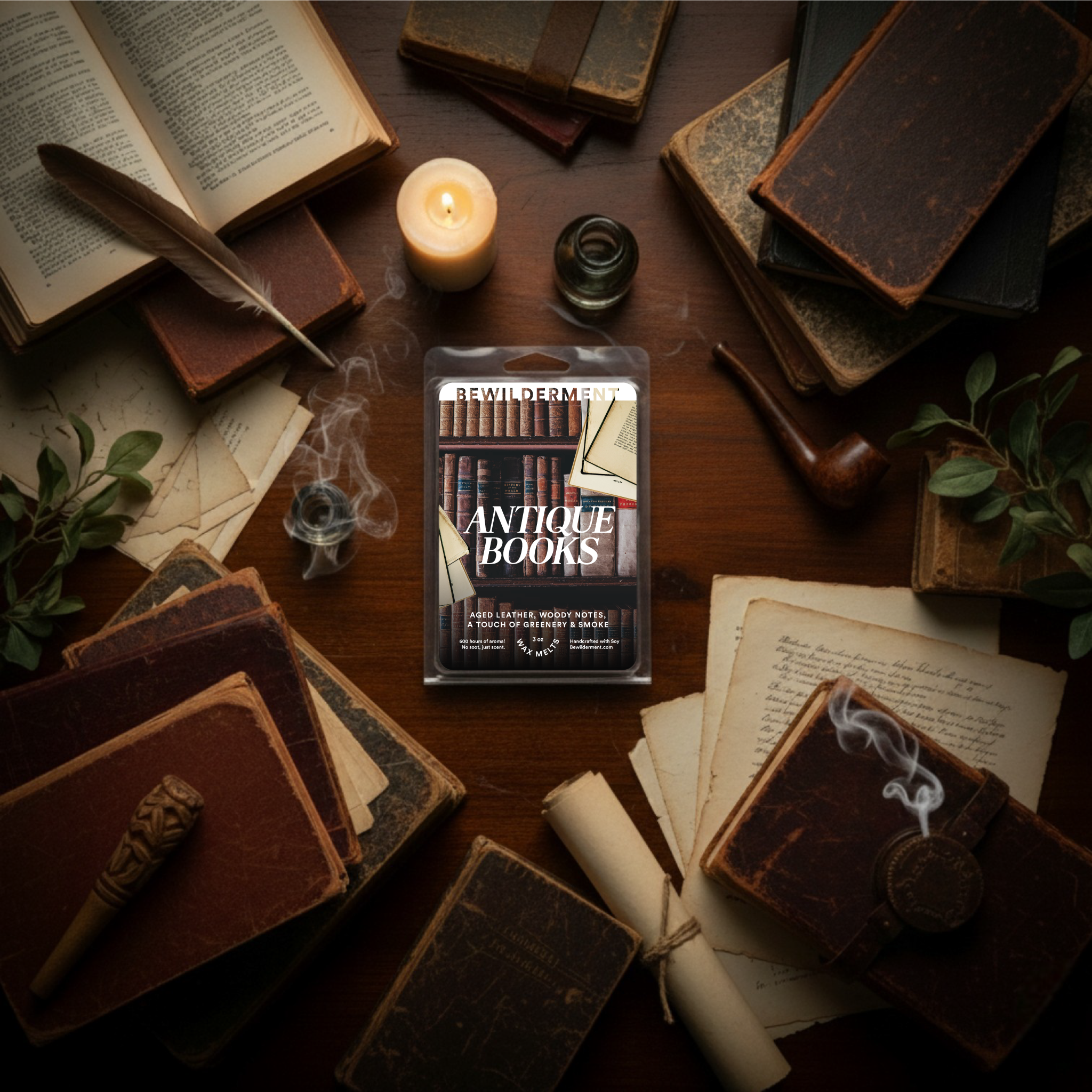 Antique Book Smell Wax Melts