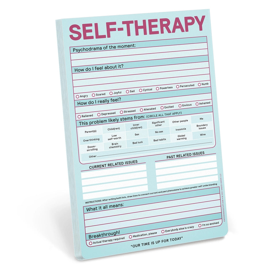 Self-Therapy (Green) - Notepad