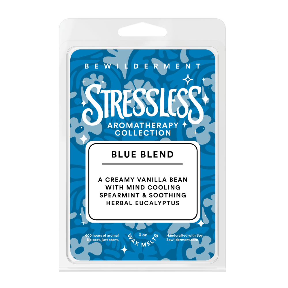 Blue StressLess Wax Melts