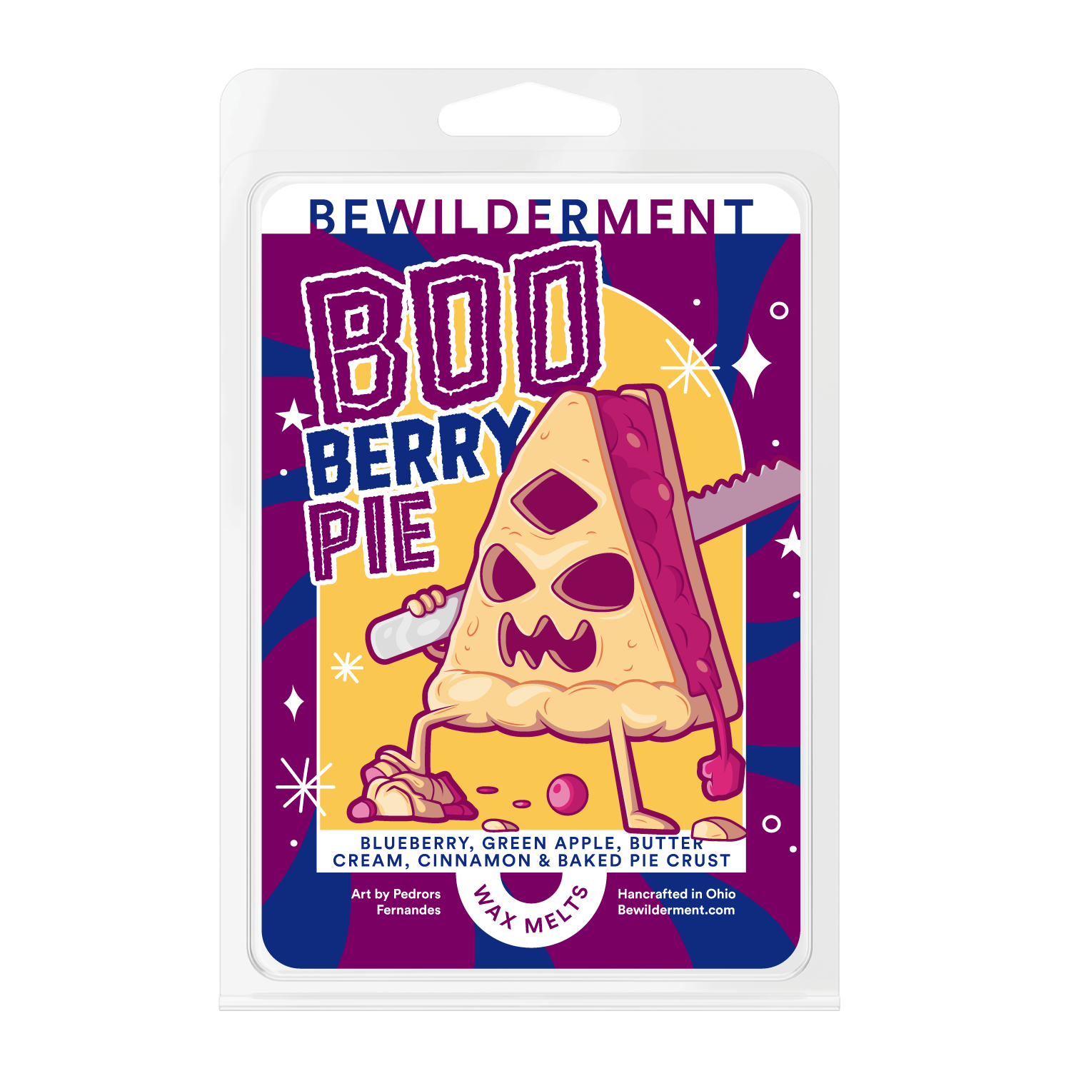 Boo Berry Pie Wax Melts