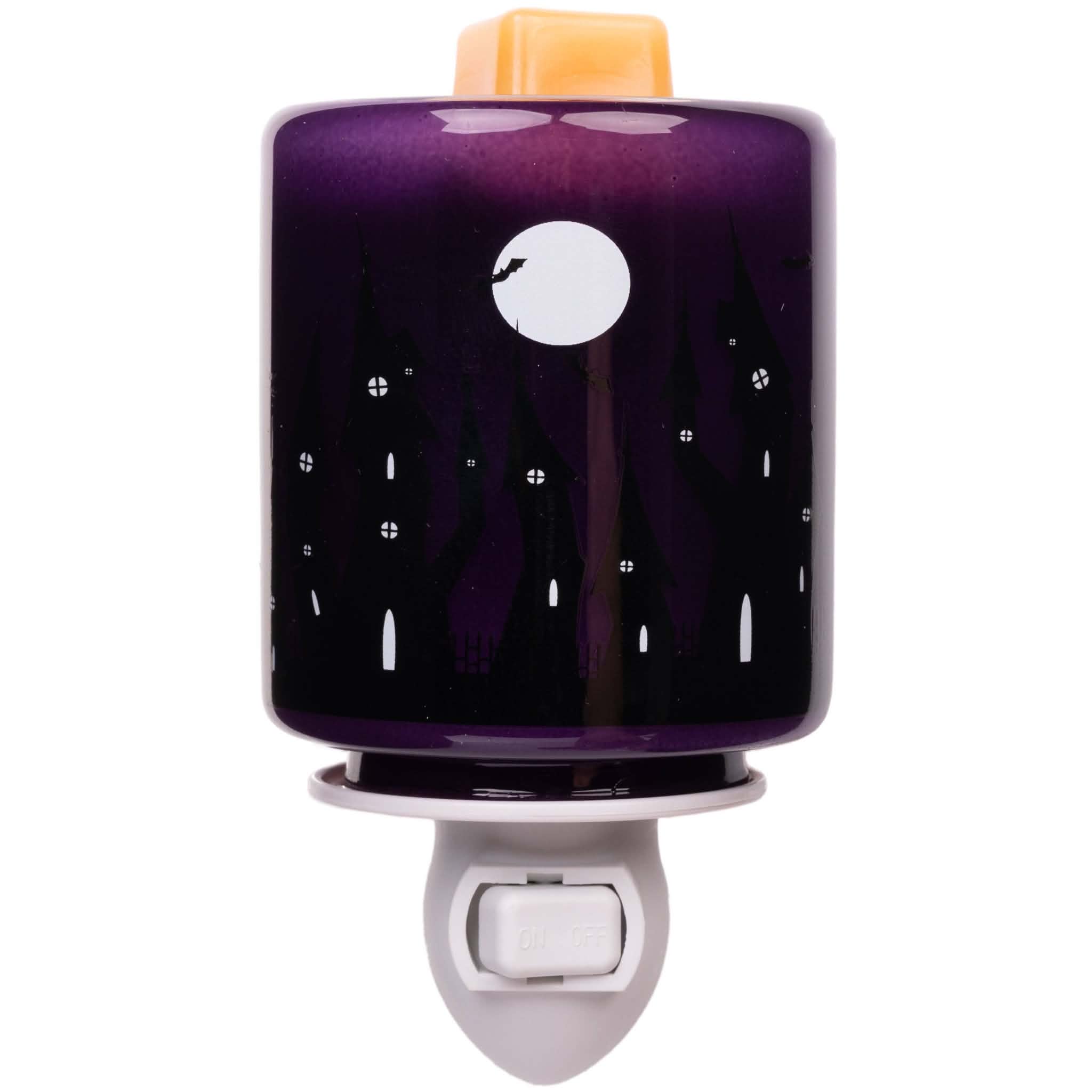 Haunted House Electric Plug In Wax Warmer with Bulb