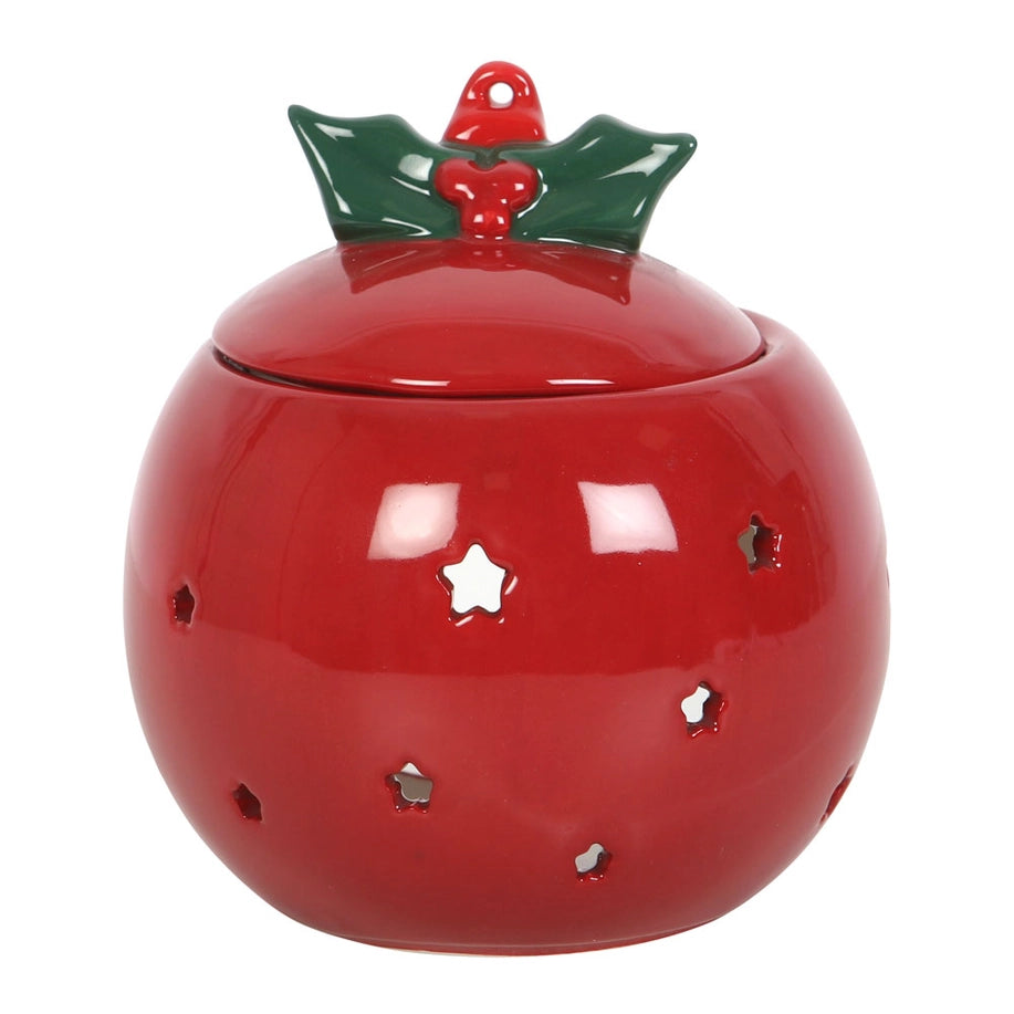 Red Bauble Wax Warmer