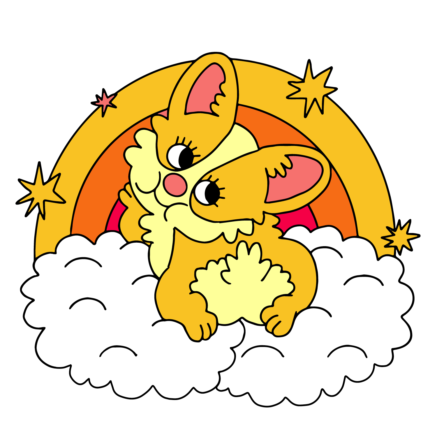 Corgi Butt Vinyl Sticker
