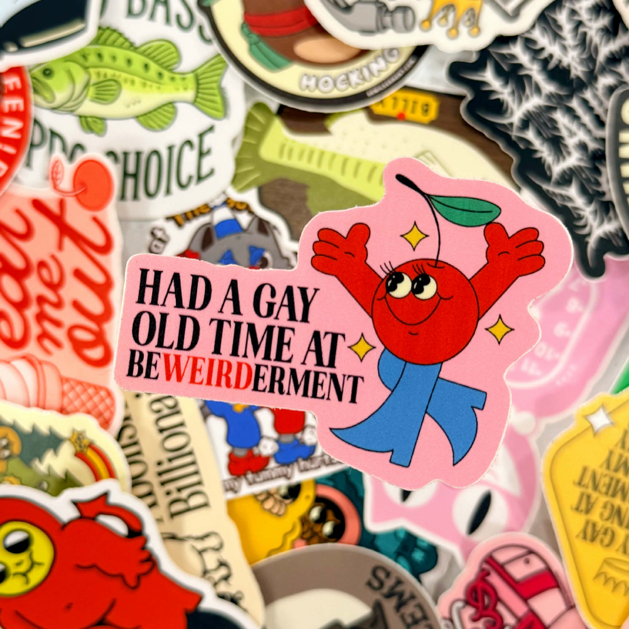 Had a Gay Old Time at Beweirderment Vinyl Sticker