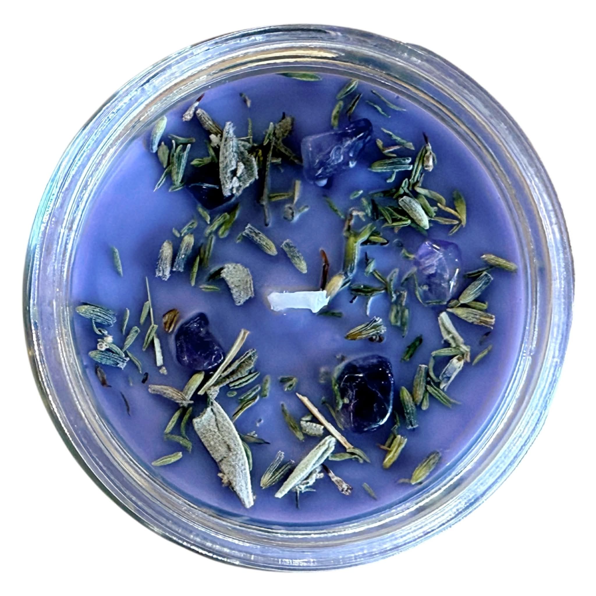 Spell For Grief & Healing - 8 oz Glass Candle