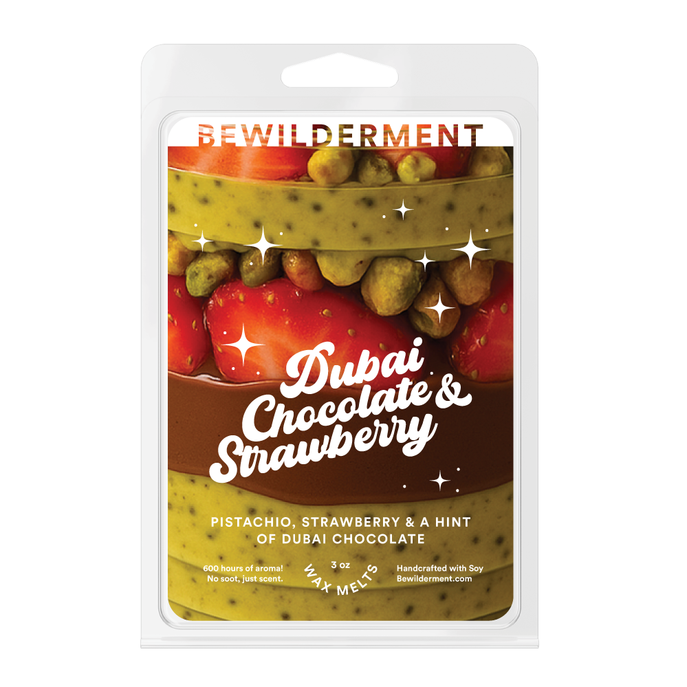 Dubai Chocolate Strawberry Wax Melts