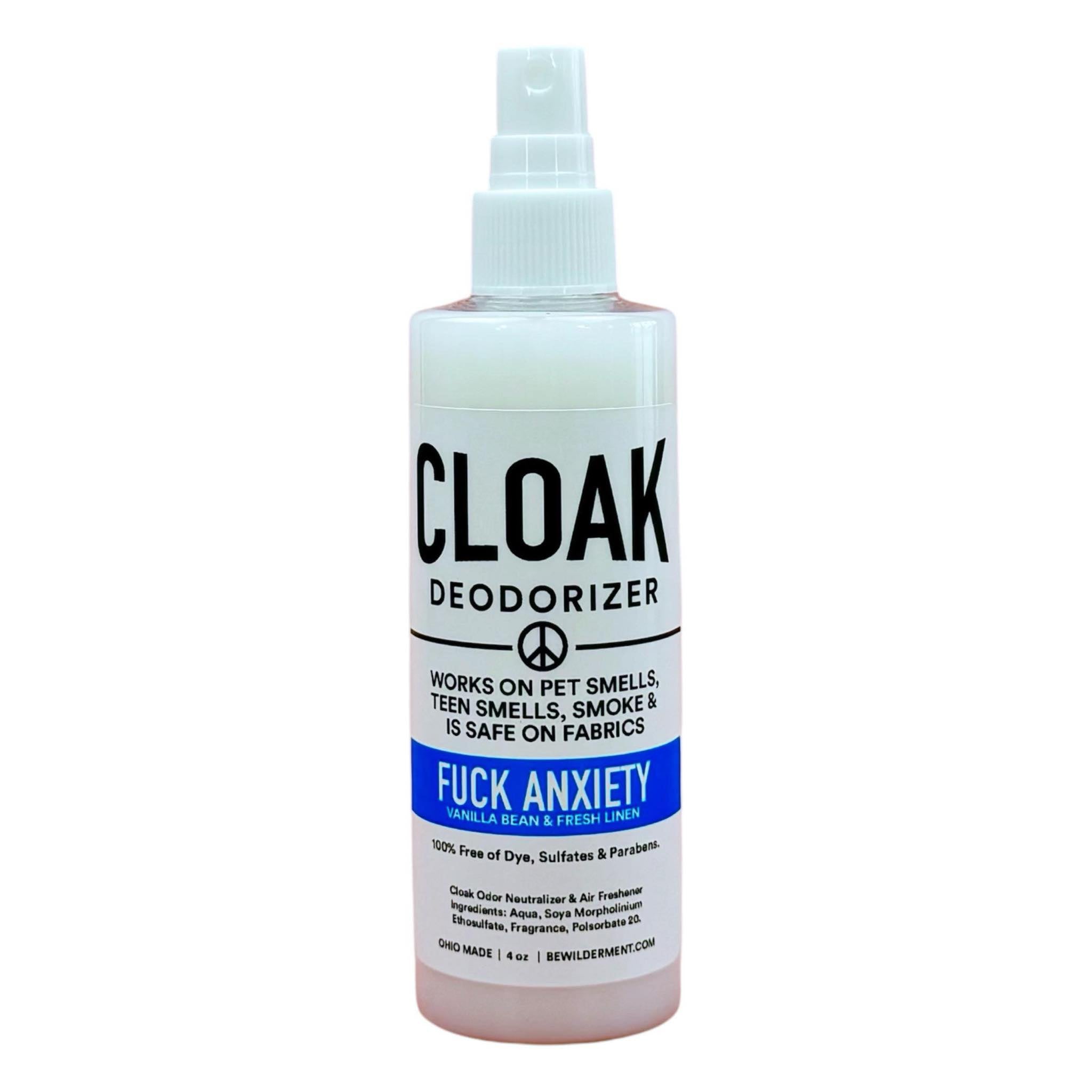 F*ck Anxiety Cloak - Cannabis Odor Eliminator