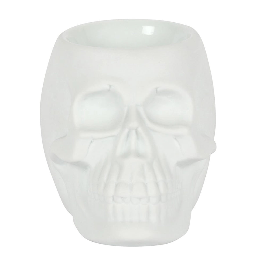 White Skull Wax Warmer