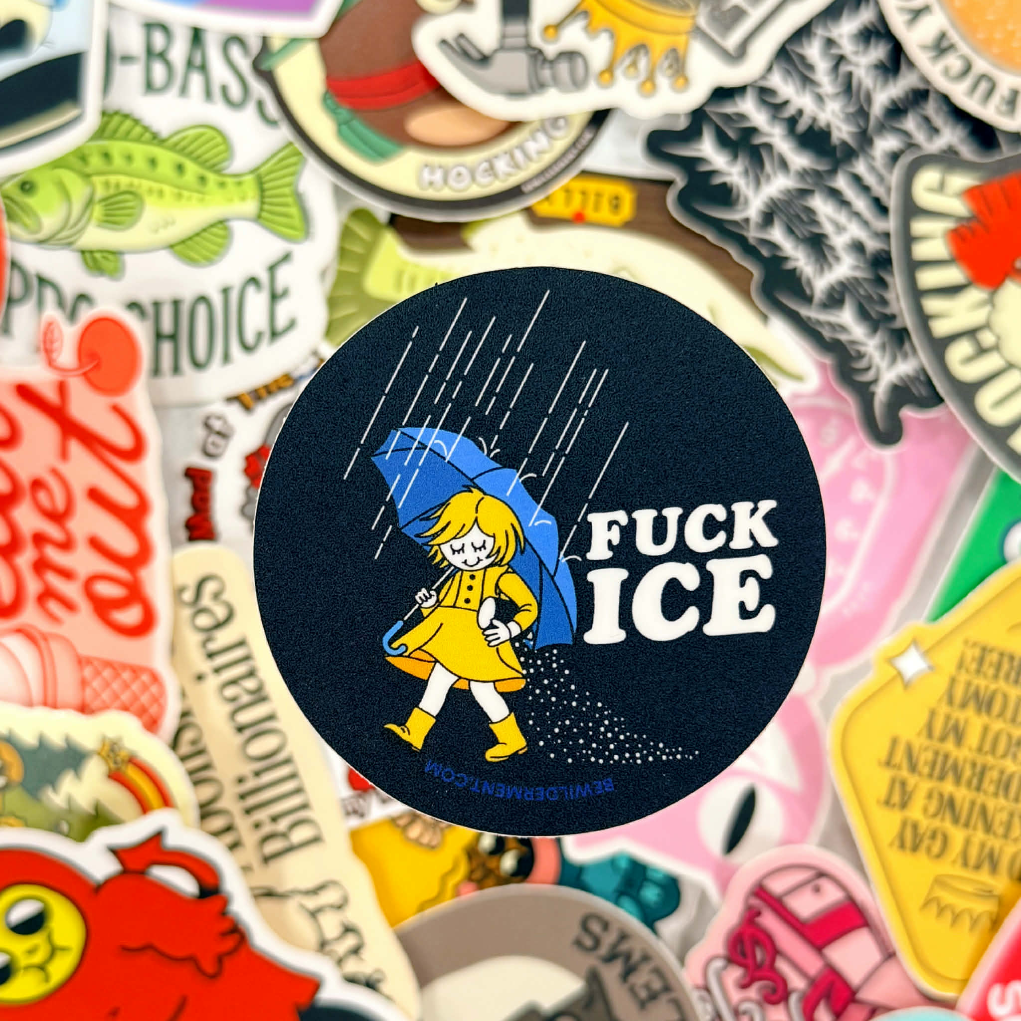 Fuck ICE Vinyl Sticker