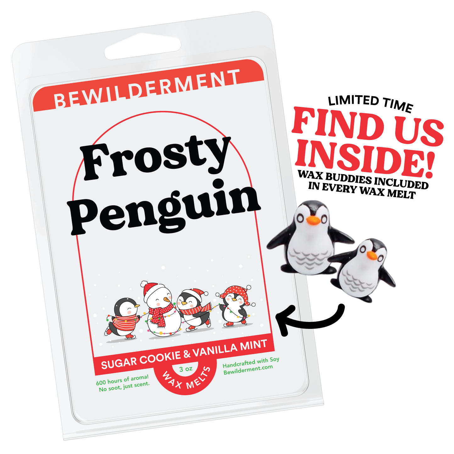 Frosty Penguin Wax Melts