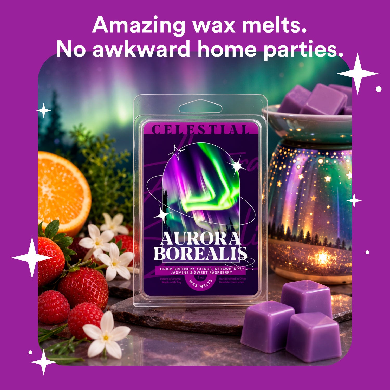 Aurora Borealis Wax Melts