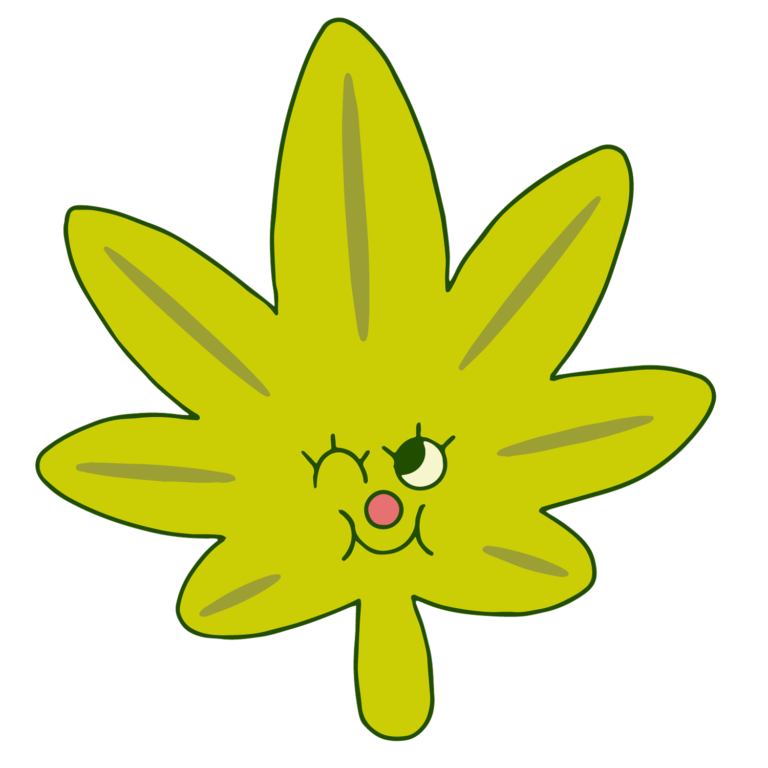 Leafy Vinyl Sticker
