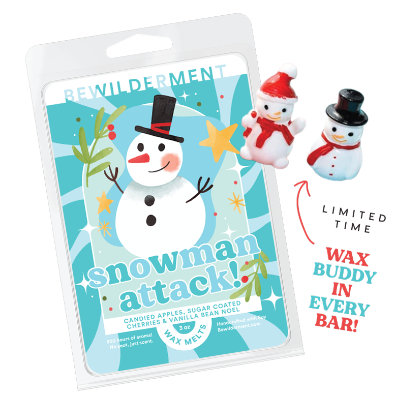 Snowman Attack! Wax Melts