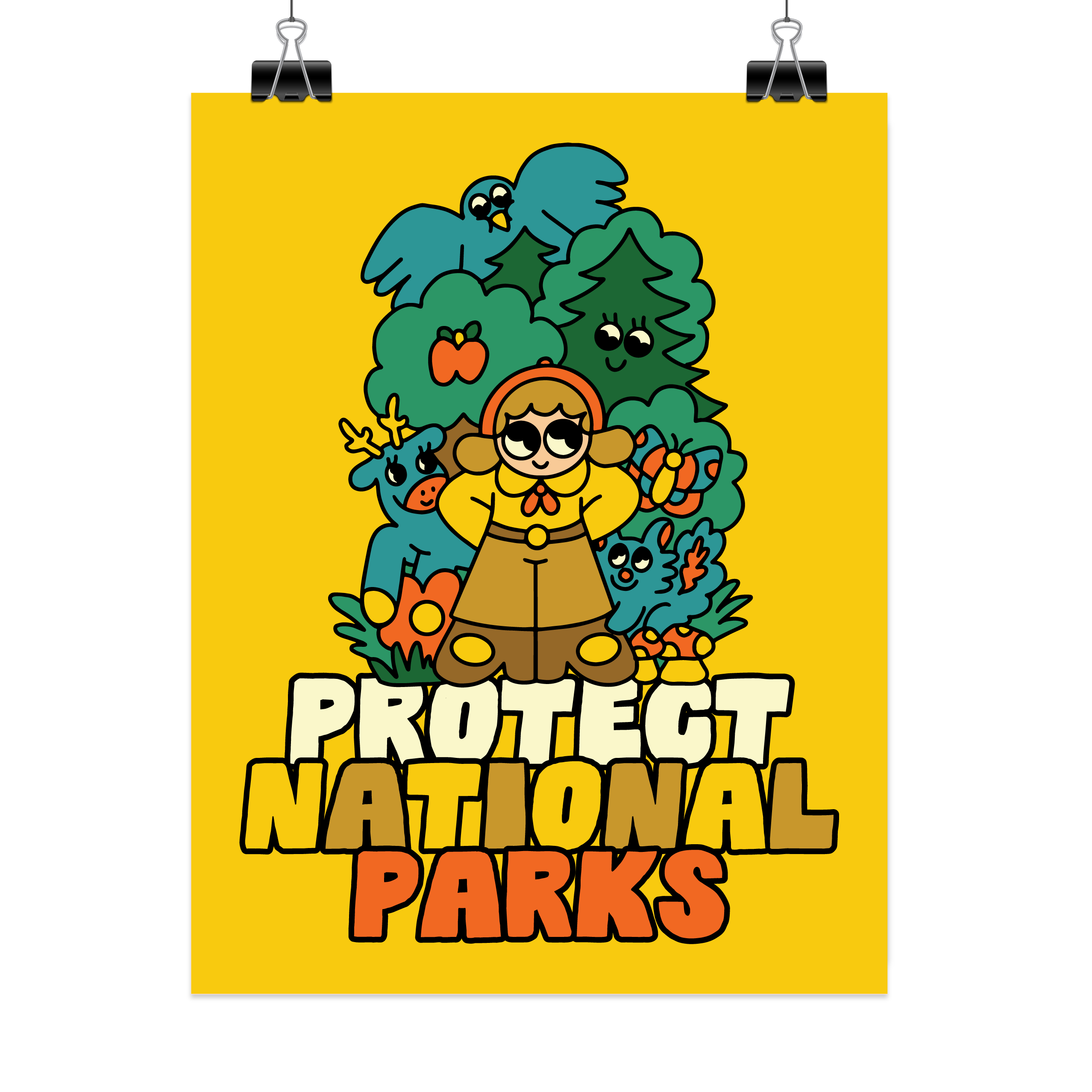 Protect National Parks - Art Print