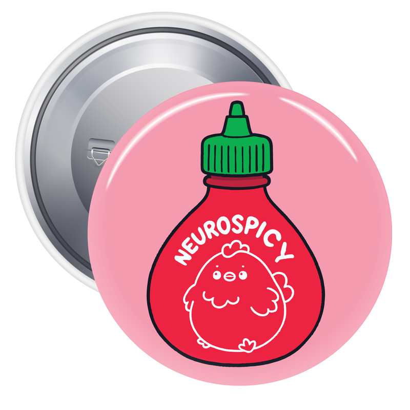 Neurospicy Pinback Button