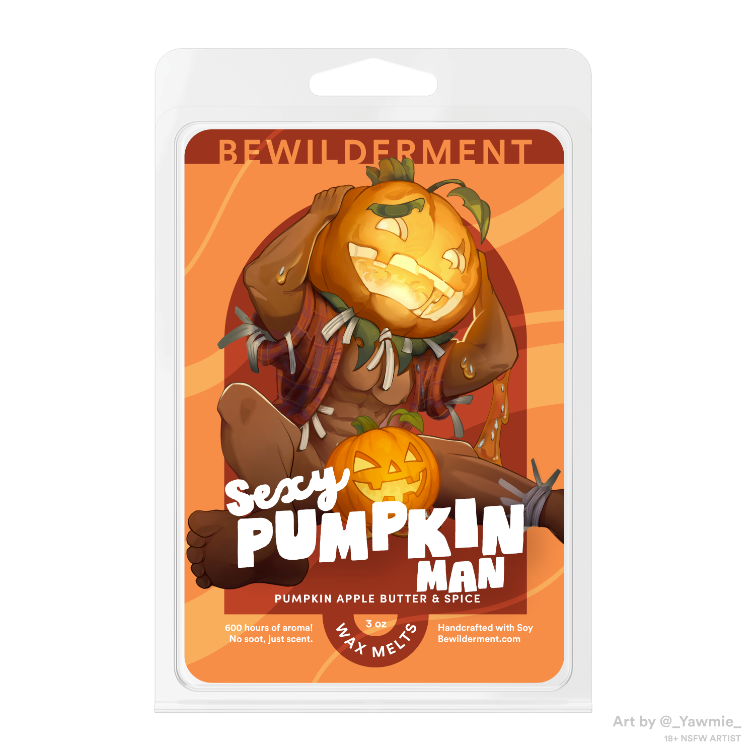Sexy Pumpkin Man Wax Melts