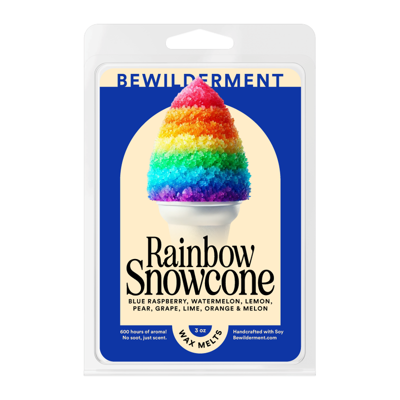 Rainbow Snowcone Wax Melts