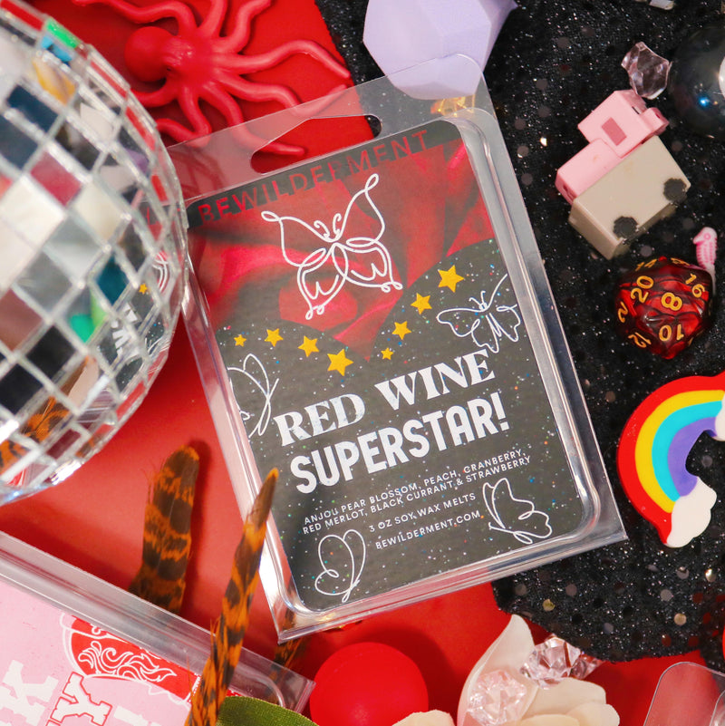 Red Wine Superstar! Wax Melts