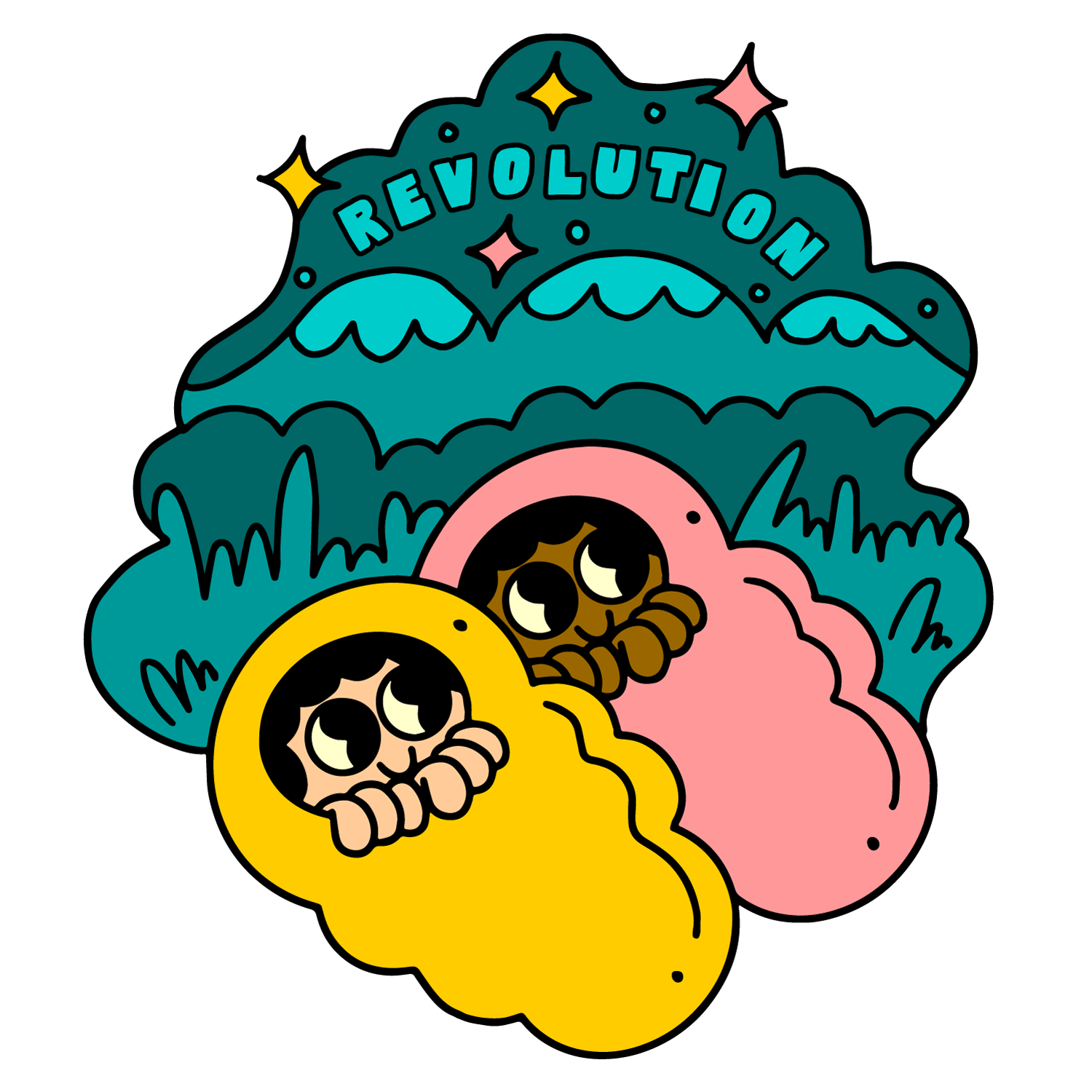 Camp Camp Revolution Vinyl Sticker