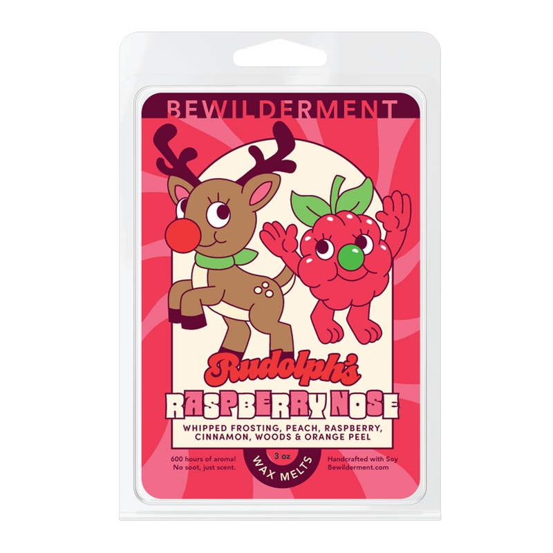 Rudolph's Raspberry Nose Wax Melts