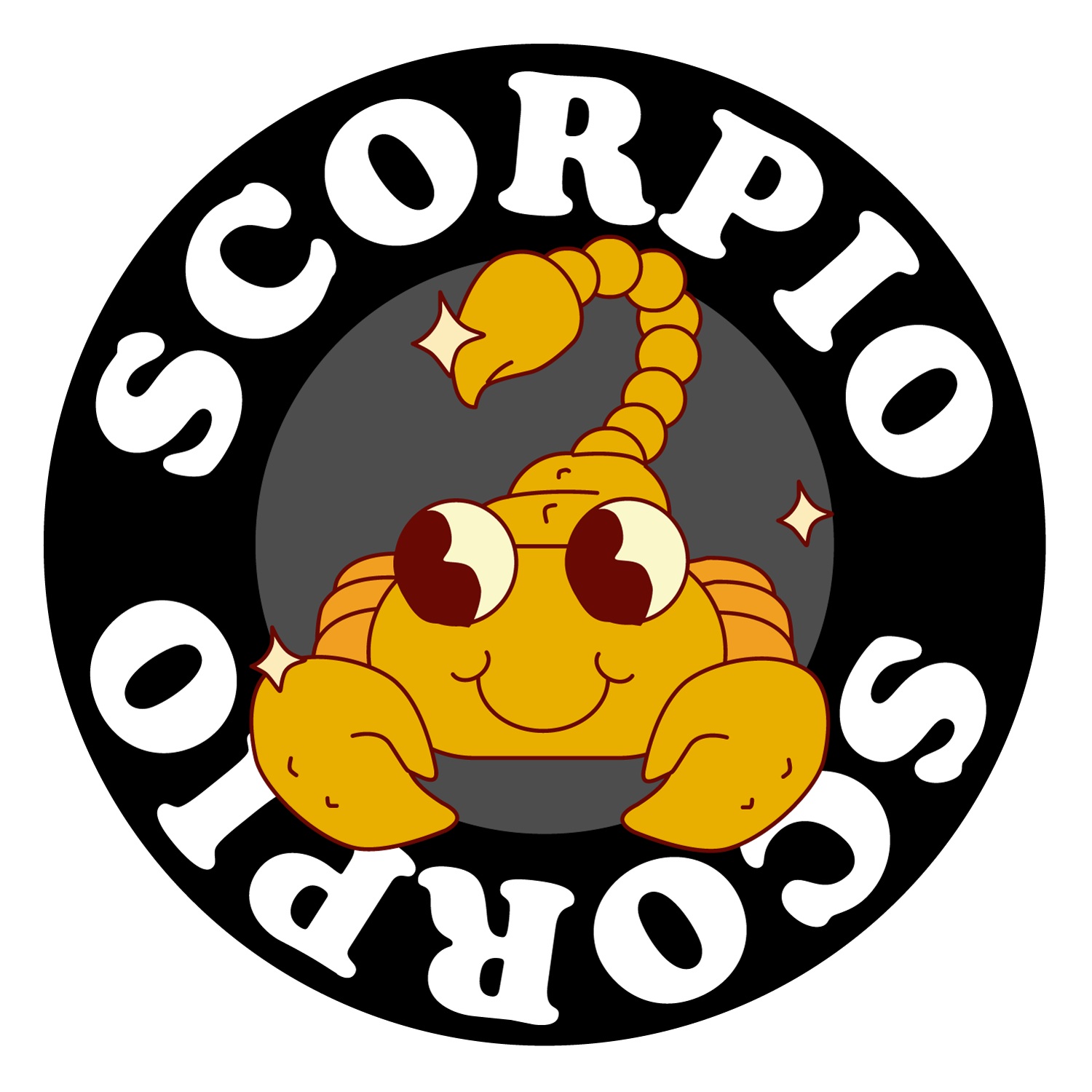 Scorpio Astrology Vinyl Sticker