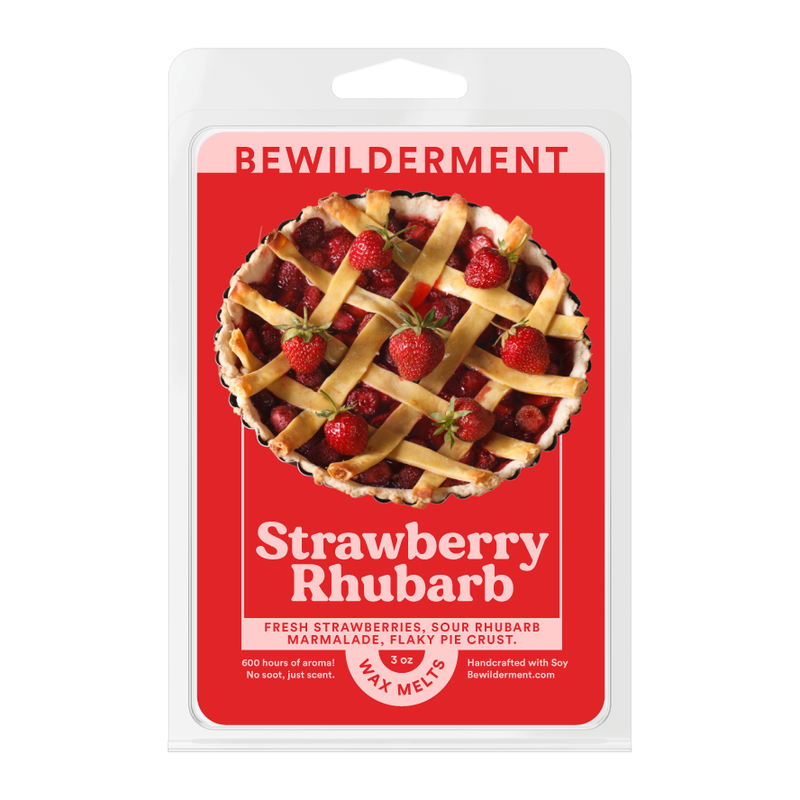 Strawberry Rhubarb Pie Wax Melts